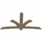 Ekena Millwork Davenport Rough Sawn Timber Gable Bracket, Douglas Fir, 84"W x 45"H x 2"D x 6"F, 13/12 Pitch GBW084X45X0206DAV00RDF - alternate 4
